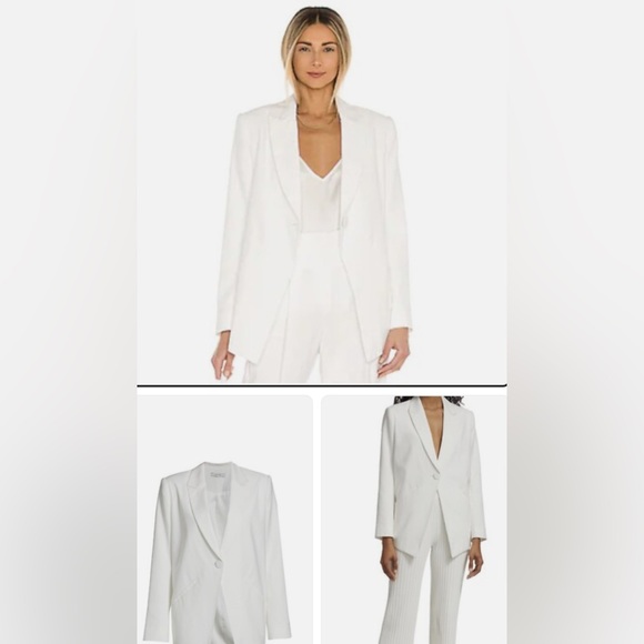 THE SEI Elegant White Blazer - Picture 1 of 4